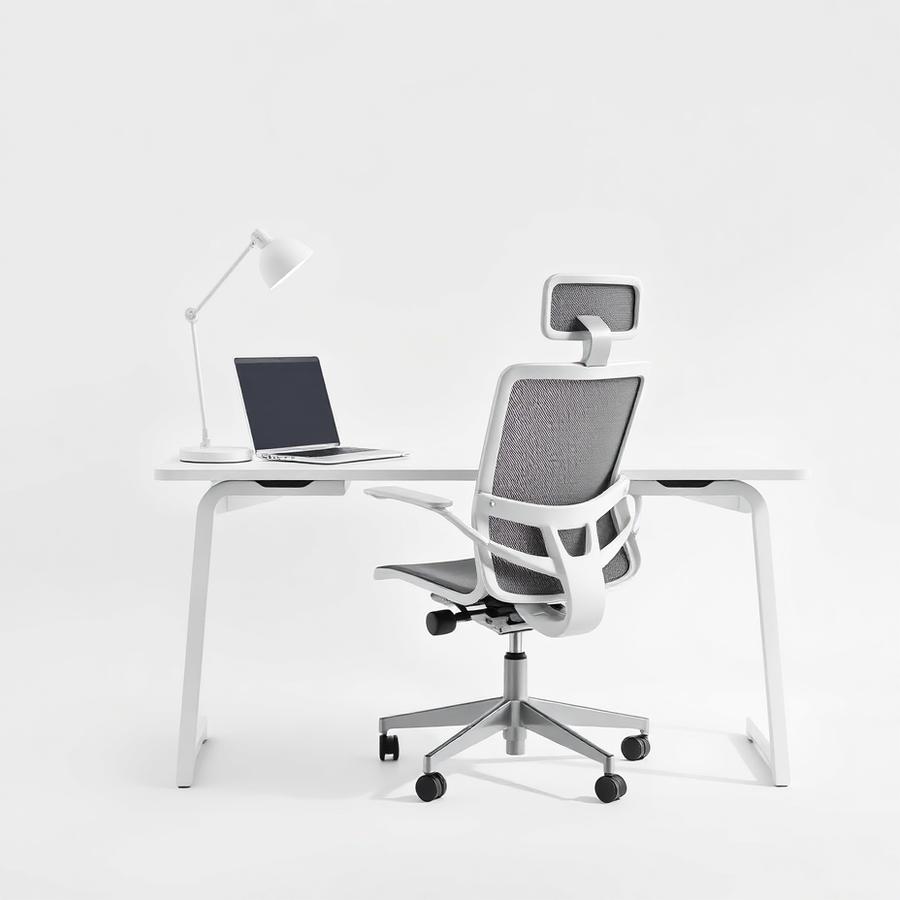 Desk + Ergonomic Chair available for rent in Deira, Dubai